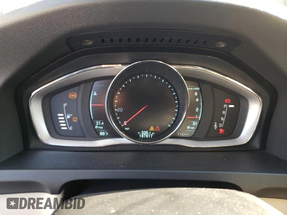2015 Volvo S60 T5 Premier with VIN YV1612TB2F1314634, listed as a Copart auction lot 77180004 with 167,617 mi miles and Salvage Title. Bid and sale history available at carsss.com. Image 9.