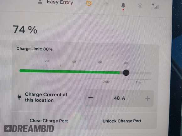 2023 Tesla Model Y Long Range with VIN 7SAYGDEE0PF762592, listed as a IAAI auction lot 41983933 with 28,510 mi miles and . Bid and sale history available at carsss.com. Image 17.