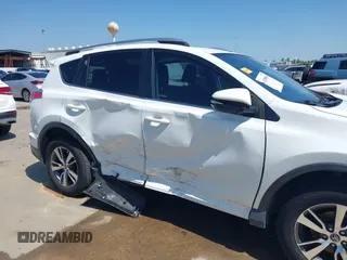 2018 Toyota RAV4 XLE with VIN JTMWFREV7JJ199383, listed as a IAAI auction lot 41859890 with 41,408 mi miles. Bid and sale history available at carsss.com. Image 6.