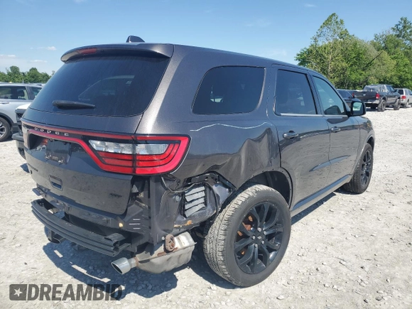 2020 Dodge Durango GT with VIN 1C4RDJDG2LC395066, listed as a Copart auction lot 58250105 with 93,438 mi miles and Salvage title. Bid and sale history available at DreamBid. Image 3.