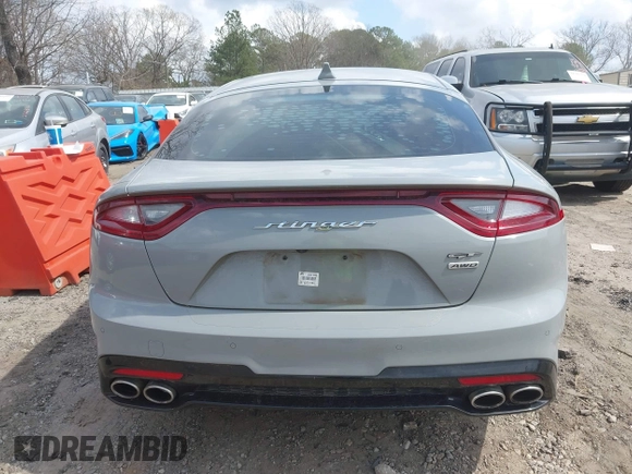 2019 Kia Stinger GT1 with VIN KNAE45LCXK6061530, listed as a IAAI auction lot 41750697 with 90,212 mi miles and . Bid and sale history available at DreamBid. Image 16.