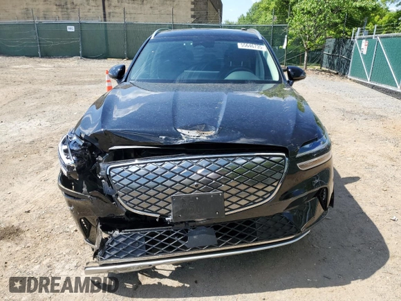 2024 Genesis GV70 Advanced with VIN 5NMMCET14RH003393, listed as a Copart auction lot 55646735 with 7,773 mi miles and Salvage title. Bid and sale history available at DreamBid. Image 5.