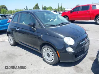 2012 FIAT 500 Pop z VIN 3C3CFFAR1CT343875, wystawiony jako IAAI lot #42280467 z przebiegiem 85 170 mil mil oraz . Historia ofert i sprzedaży dostępna na DreamBid. Obrazek 1.