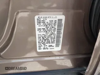 2009 Nissan Murano S with VIN JN8AZ18W19W125600, listed as a IAAI auction lot 42055358 with 66,165 mi miles and . Bid and sale history available at carsss.com. Image 9.