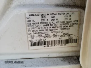 2005 Nissan Altima SE with VIN 1N4BL11E85C359155, listed as a Copart auction lot 42681905 with 187,993 mi miles and Salvage Title. Bid and sale history available at carsss.com. Image 13.