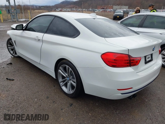 2014 BMW 4 Series 428i with VIN WBA3N3C58EF712202, listed as a IAAI auction lot 41843517 with 90,958 mi miles and . Bid and sale history available at DreamBid. Image 3.