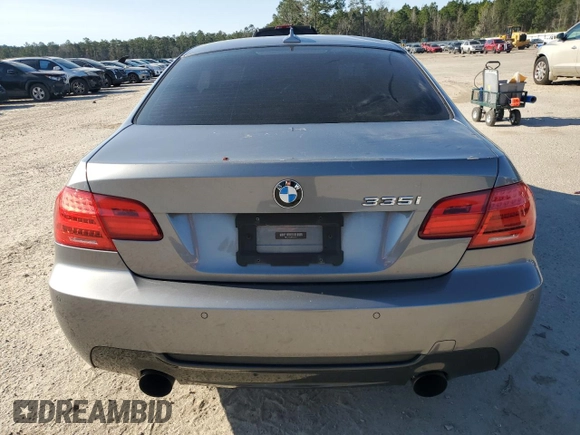 2012 BMW 3 Series 335i xDrive with VIN WBAKF9C58CE859151, listed as a Copart auction lot 48224045 with 0 mi miles and Salvage Title. Bid and sale history available at carsss.com. Image 6.