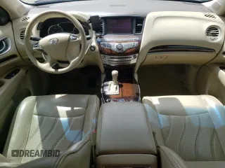 2014 Infiniti QX60 with VIN 5N1AL0MN3EC504335, listed as a Copart auction lot 46644225 with 164,544 mi miles and Salvage Title. Bid and sale history available at DreamBid. Image 8.