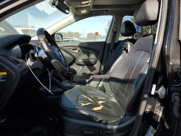 2011 Hyundai Tucson Limited with VIN KM8JUCAC4BU156715, listed as a Copart auction lot 88360295 with 164,322 mi miles and Clean Title. Bid and sale history available at carsss.com. Image 7.