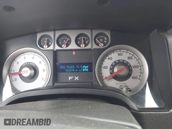 2010 Ford F-150 XL with VIN 1FTFX1EV4AFC76504, listed as a IAAI auction lot 42289572 with 103,249 mi miles and . Bid and sale history available at DreamBid. Image 7.