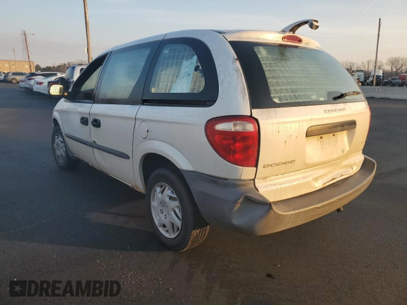 2003 Dodge Caravan Cargo z VIN 1D4GP21323B335254, wystawiony jako Copart lot #88923705 z przebiegiem 115 996 mil mil oraz Tytuł czysty. Historia ofert i sprzedaży dostępna na DreamBid. Obrazek 2.