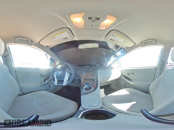2014 Toyota Prius Four with VIN JTDKN3DU2E1739722, listed as a Copart auction lot 49895445 with 109,286 mi miles and Non Repairable. Bid and sale history available at DreamBid. Image 12.