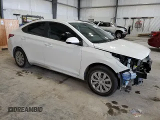 2022 Hyundai Accent SE with VIN 3KPC24A63NE175679, listed as a Copart auction lot 51227595 with 50,987 mi miles and Clean Title. Bid and sale history available at carsss.com. Image 4.