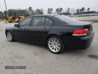 2006 BMW 7 Series 750Li z VIN WBAHN83526DT29128, wystawiony jako Copart lot #83745544 z przebiegiem 155 589 mil mil oraz Szkoda całkowita • Salvage title. Historia ofert i sprzedaży dostępna na DreamBid. Obrazek 2.