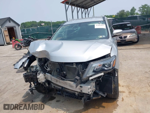 2019 Nissan Pathfinder S with VIN 5N1DR2MM8KC622567, listed as a IAAI auction lot 42404897 with 87,955 mi miles and . Bid and sale history available at DreamBid. Image 12.