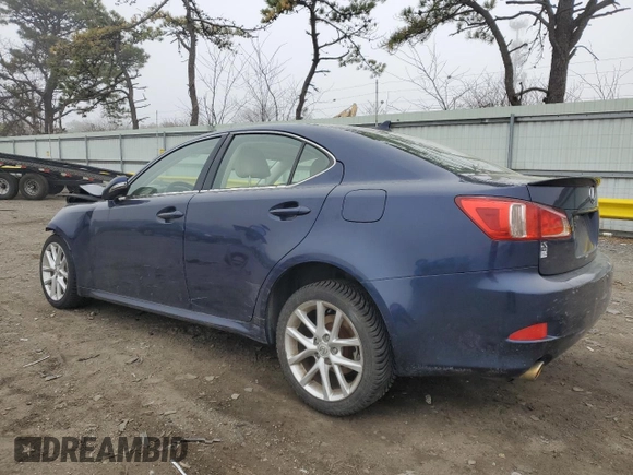 2012 Lexus IS 250 with VIN JTHCF5C25C5059380, listed as a Copart auction lot 50736985 with Not Provided miles and Salvage Title. Bid and sale history available at DreamBid. Image 2.