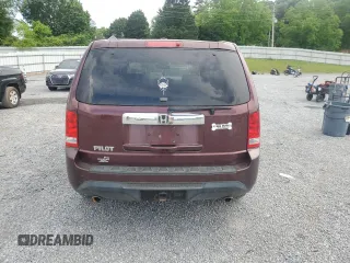 2013 Honda Pilot EX-L with VIN 5FNYF3H56DB005360, listed as a Copart auction lot 55583715 with Not Provided miles and Clean Title. Bid and sale history available at DreamBid. Image 6.