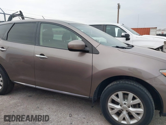 2014 Nissan Murano SV with VIN JN8AZ1MU4EW409379, listed as a IAAI auction lot 41633566 with 167,525 mi miles and . Bid and sale history available at DreamBid. Image 13.