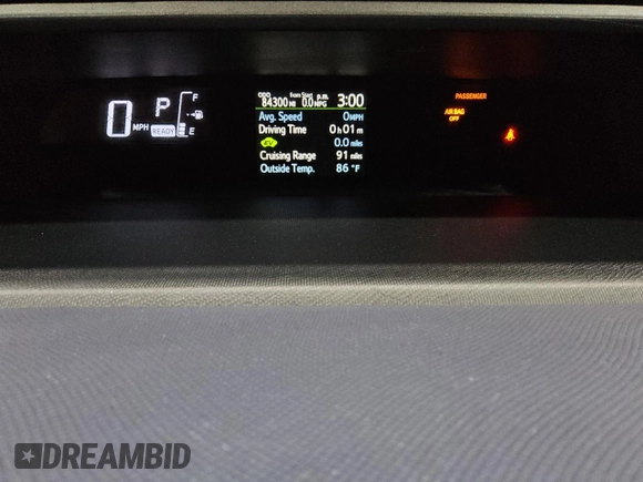 2016 Toyota Prius One with VIN JTDKDTB34G1122127, listed as a Copart auction lot 52724635 with 84,300 mi miles and Clean Title. Bid and sale history available at carsss.com. Image 9.