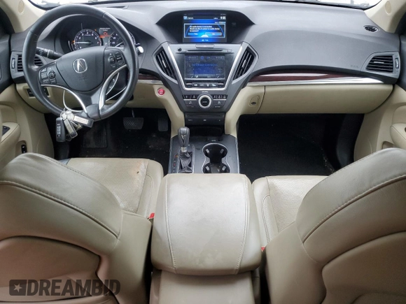 2014 Acura MDX Advance with VIN 5FRYD4H87EB015188, listed as a Copart auction lot 61088075 with 189,004 mi miles and Salvage title. Bid and sale history available at DreamBid. Image 8.