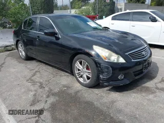 2010 Infiniti G37 Sedan Journey with VIN JN1CV6AP1AM401616, listed as a IAAI auction lot 38844937 with 140,441 mi miles. Bid and sale history available at carsss.com. Image 1.