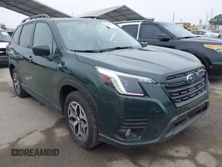 2023 Subaru Forester Premium z VIN JF2SKAEC1PH415675, wystawiony jako IAAI lot #42462720 z przebiegiem 16 238 mil mil oraz . Historia ofert i sprzedaży dostępna na DreamBid. Obrazek 1.