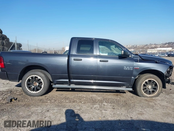 2014 Ram 1500 Express z VIN 1C6RR7FT5ES418905, wystawiony jako IAAI lot #41758174 z przebiegiem 92 443 mil mil oraz . Historia ofert i sprzedaży dostępna na DreamBid. Obrazek 12.