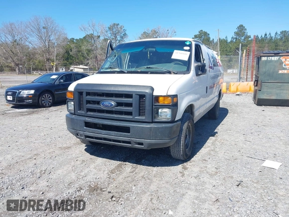 2008 Ford Econoline Cargo Commercial with VIN 1FTNE24W98DA84194, listed as a IAAI auction lot 41768181 with 321,483 mi miles. Bid and sale history available at carsss.com. Image 2.