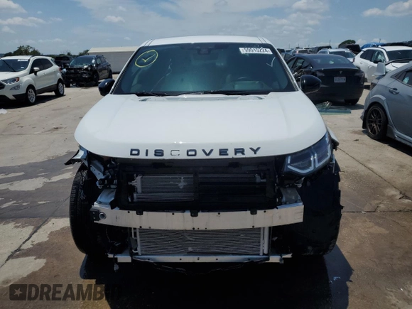 2020 Land Rover Discovery Sport S R-Dynamic with VIN SALCT2FX2LH833799, listed as a Copart auction lot 59515224 with 12,843 mi miles and Salvage Title. Bid and sale history available at carsss.com. Image 5.