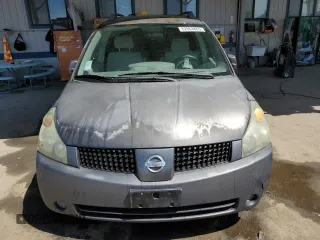 2004 Nissan Quest S with VIN 5N1BV28U74N365695, listed as a Copart auction lot 52963885 with 206,206 mi miles and Salvage Title. Bid and sale history available at carsss.com. Image 5.