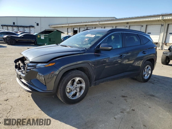 2024 Hyundai Tucson SEL with VIN 5NMJBCDE4RH356485, listed as a Copart auction lot 42849945 with 24,274 mi miles and Salvage Title. Bid and sale history available at carsss.com. Image 1.