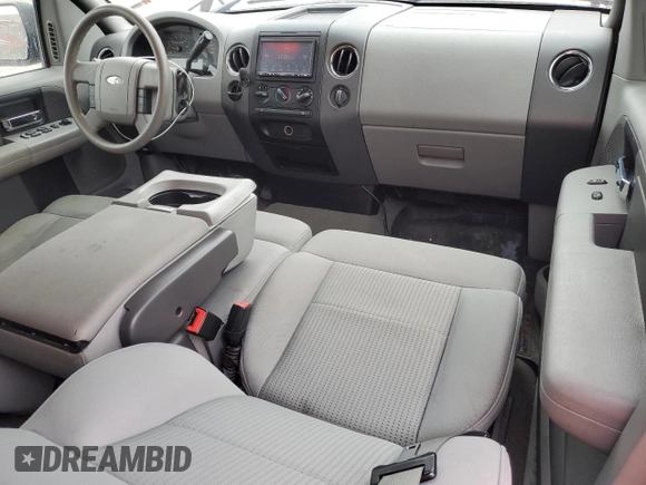 2007 Ford F-150 XL with VIN 1FTPX12V87FA40486, listed as a Copart auction lot 45960395 with 147,974 mi miles and Salvage title. Bid and sale history available at DreamBid. Image 8.