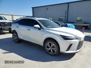 2023 Lexus RX with VIN JTJCHMAA4P2006710, listed as a Copart auction lot 47495525 with 0 mi miles and Salvage Title. Bid and sale history available at carsss.com. Image 4.