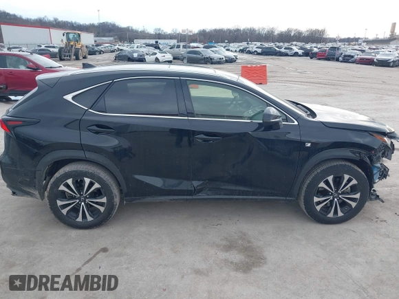 2020 Lexus NX with VIN JTJSARDZ3L2229278, listed as a IAAI auction lot 41640670 with 58,754 mi miles. Bid and sale history available at carsss.com. Image 14.