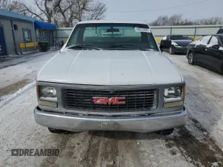 1994 GMC Sierra 3500 z VIN 1GTGC34K0RE552892, wystawiony jako Copart lot #45672255 z przebiegiem 379 943 mil mil oraz Szkoda całkowita • Salvage title. Historia ofert i sprzedaży dostępna na DreamBid. Obrazek 5.