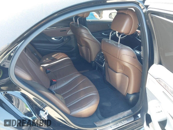2017 Mercedes-Benz S 550 with VIN WDDUG8CB0HA310752, listed as a IAAI auction lot 42058804 with 115,965 mi miles and . Bid and sale history available at carsss.com. Image 7.