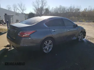 2015 Nissan Altima SL with VIN 1N4BL3AP1FC438858, listed as a Copart auction lot 79325914 with 114,280 mi miles and Salvage Title. Bid and sale history available at DreamBid. Image 3.