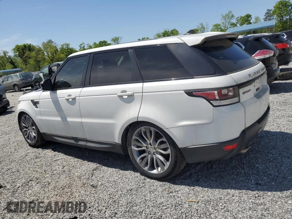 2015 Land Rover Range Rover Sport Supercharged with VIN SALWR2TF8FA518414, listed as a Copart auction lot 53277835 with 115,172 mi miles and Clean Title. Bid and sale history available at carsss.com. Image 2.