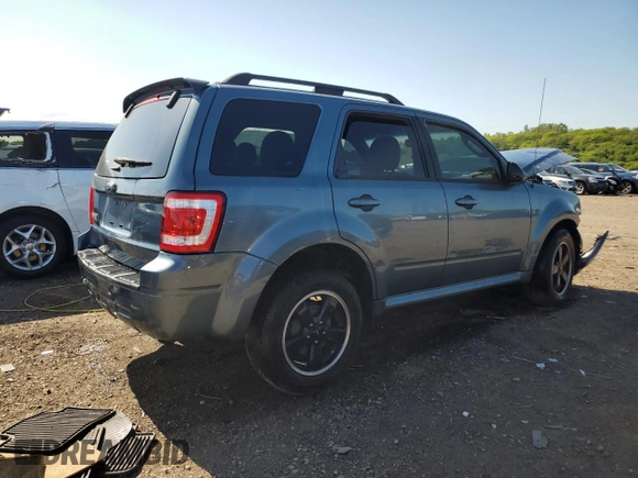 2011 Ford Escape XLT with VIN 1FMCU9D76BKC64128, listed as a Copart auction lot 57674175 with 131,391 mi miles and Salvage title. Bid and sale history available at DreamBid. Image 3.