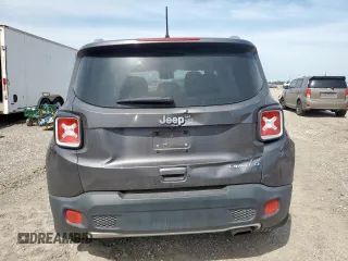 2018 Jeep Renegade Limited with VIN ZACCJADB2JPJ19589, listed as a Copart auction lot 57162995 with 57,585 mi miles and Salvage title. Bid and sale history available at DreamBid. Image 6.