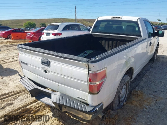 2011 Ford F-150 XL with VIN 1FTNF1CF6BKE10822, listed as a IAAI auction lot 41443960 with 245,925 mi miles and . Bid and sale history available at DreamBid. Image 4.