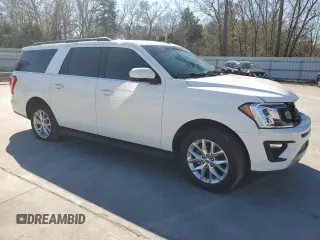 2020 Ford Expedition Max XLT with VIN 1FMJK1HT8LEA90942, listed as a Copart auction lot 43364365 with 74,347 mi miles and Salvage Title. Bid and sale history available at DreamBid. Image 4.