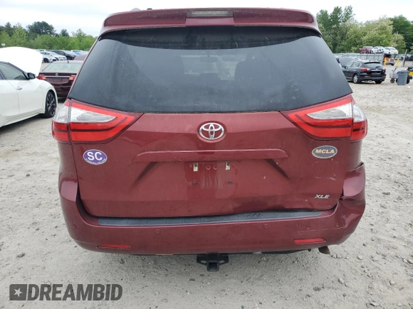 2015 Toyota Sienna XLE with VIN 5TDYK3DC1FS648469, listed as a Copart auction lot 57471975 with 118,567 mi miles and Non repairable. Bid and sale history available at DreamBid. Image 6.