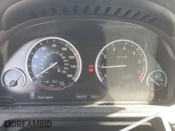2013 BMW 5 Series 535i Gran Turismo xDrive with VIN WBASP2C59DC339106, listed as a Copart auction lot 76630304 with 130,575 mi miles and Salvage title. Bid and sale history available at DreamBid. Image 9.