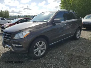 2015 Mercedes-Benz M 350 with VIN 4JGDA5JB9FA553014, listed as a Copart auction lot 55325335 with 122,313 mi miles and Salvage Title. Bid and sale history available at DreamBid. Image 1.