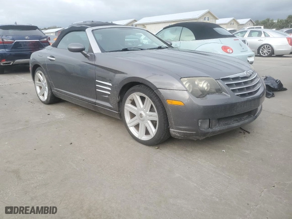 2005 Chrysler Crossfire Limited with VIN 1C3AN65L75X030160, listed as a Copart auction lot 73978574 with 0 mi miles and Salvage Title. Bid and sale history available at carsss.com. Image 4.