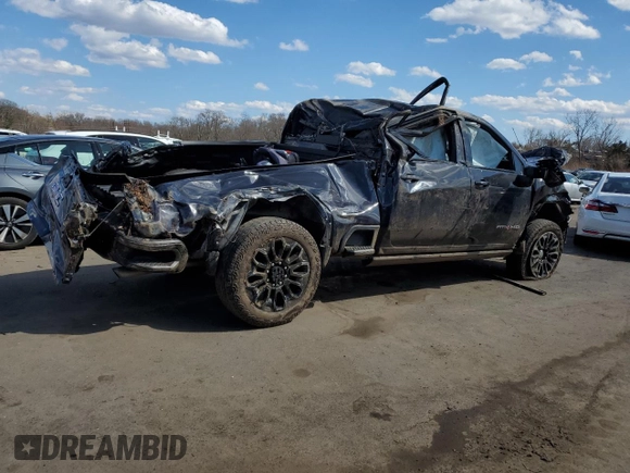 2024 GMC Sierra 2500HD AT4 z VIN 1GT49PE77RF264722, wystawiony jako Copart lot #49703595 z przebiegiem Nie podano mil oraz Szkoda całkowita • Salvage title. Historia ofert i sprzedaży dostępna na DreamBid. Obrazek 3.