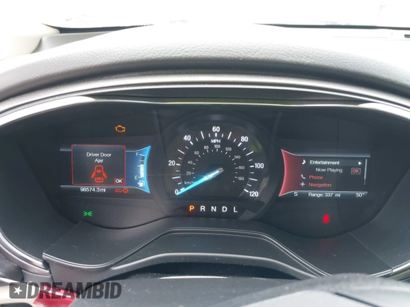 2020 Ford Fusion SE with VIN 3FA6P0LU5LR151074, listed as a IAAI auction lot 42146290 with 98,574 mi miles and . Bid and sale history available at carsss.com. Image 7.