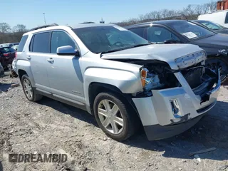 2011 GMC Terrain SLE-2 with VIN 2CTALSEC0B6437540, listed as a IAAI auction lot 41750859 with 186,537 mi miles. Bid and sale history available at carsss.com. Image 1.