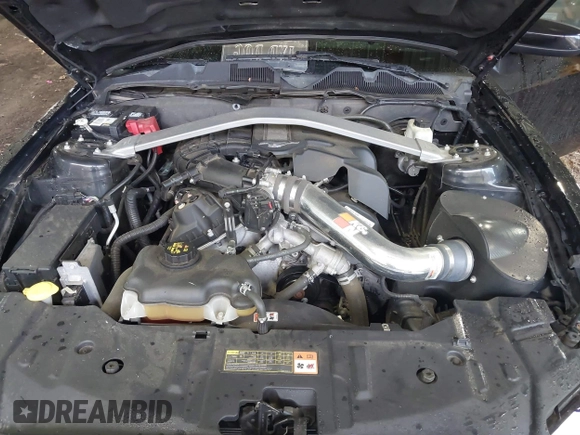 2014 Ford Mustang V6 with VIN 1ZVBP8AM5E5284026, listed as a IAAI auction lot 41861609 with 123,352 mi miles. Bid and sale history available at carsss.com. Image 10.